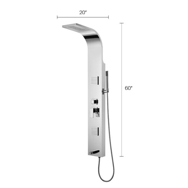 6314 SWISH Shower Panel SPP - Image 2