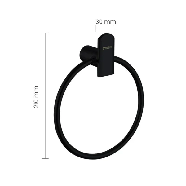 08313MB SWISH Towel Ring - Image 2