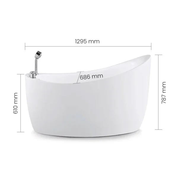 2486 SWISH Free Standing Bathtub - Image 2