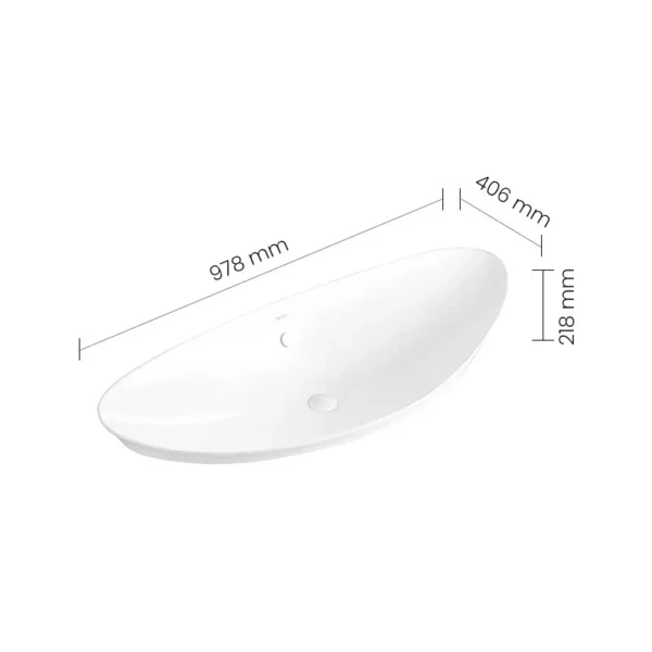 31816 Semi Recessed Counter Basin - Image 2