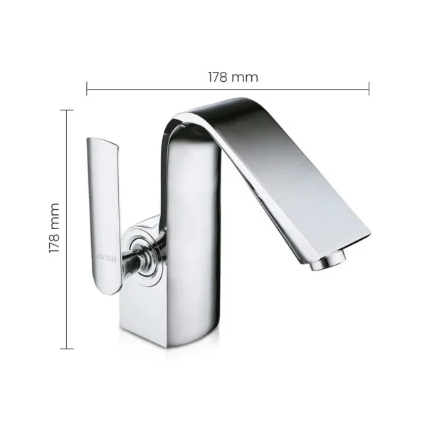 702212 Paris SWISH Basin Mixer - Image 2