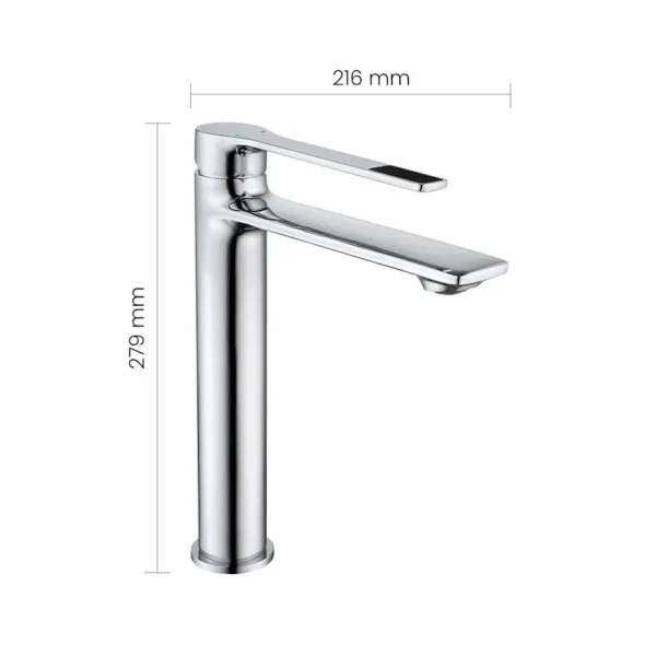 822213A SWISH Long Basin Mixer - Image 2